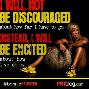 I willl not be discouraged