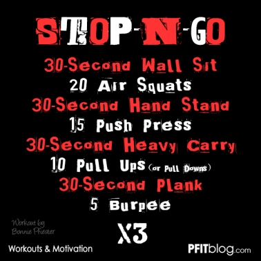 Stop & Go Workout