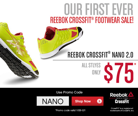 reebok nano black friday sale