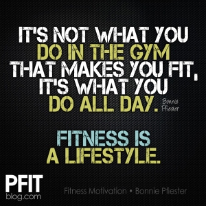 fitness is a lifestyle